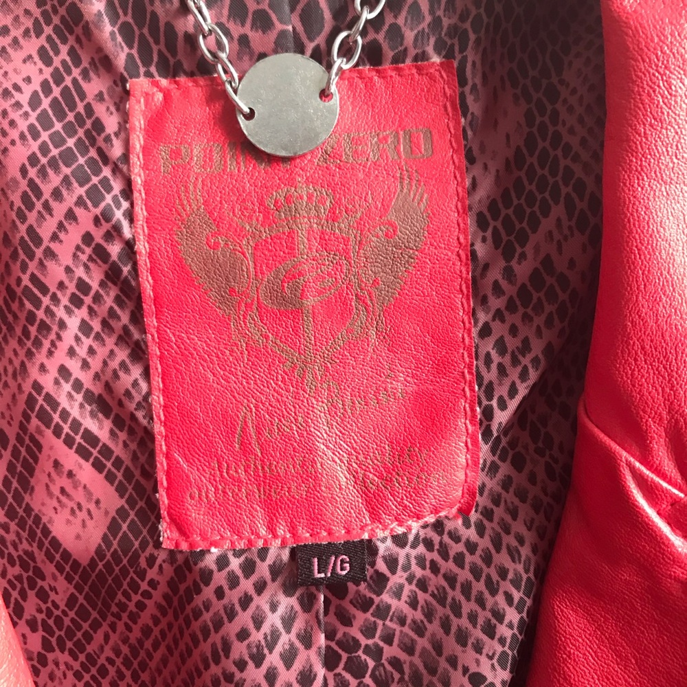 Point Zero false leather jacket - Picture 4 of 5